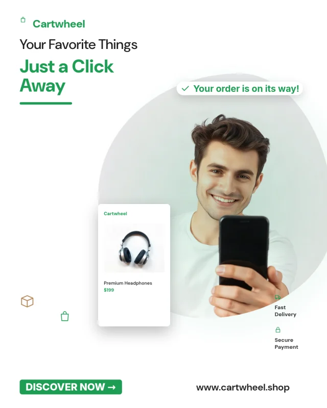 Cartwheel post: Your favourite things, just a click away