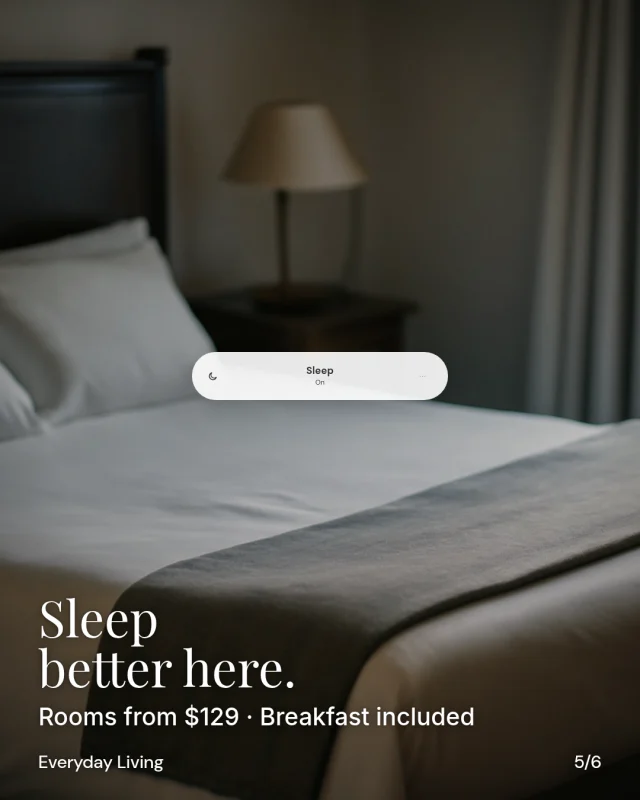 The Rookery post: Sleep better here: a quiet hotel bedroom