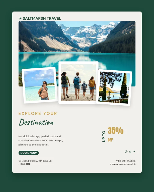 Saltmarsh Travel post: Explore your destination, up to 35% off