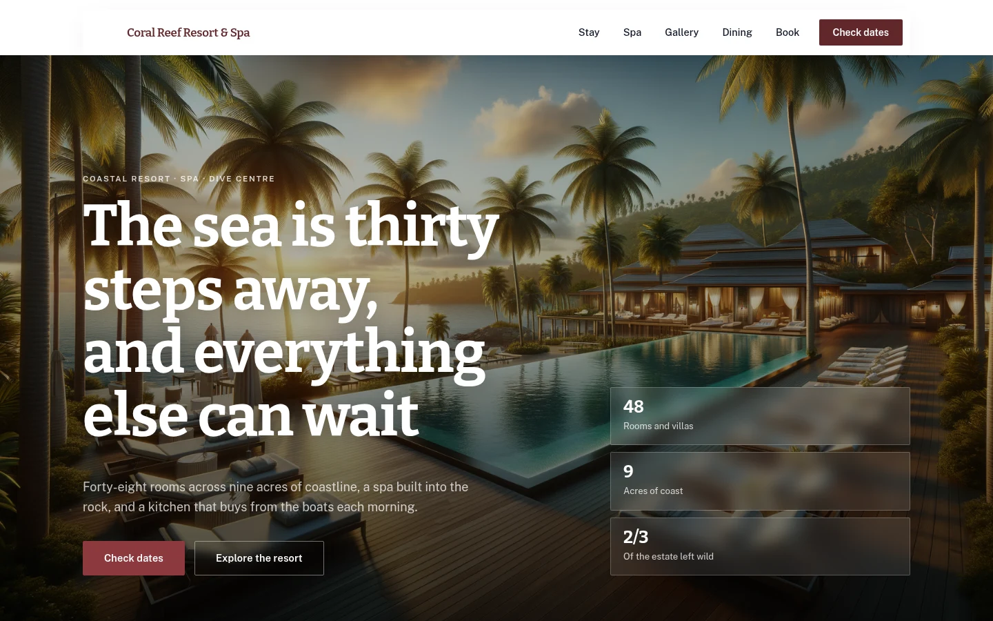 Saltmarsh Travel website